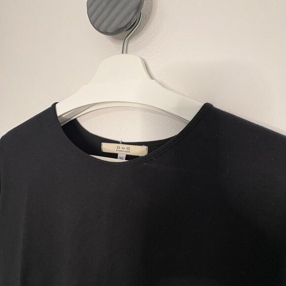 D by D Black T Asymmetric Hemline EU 48 - Picture 4 of 8